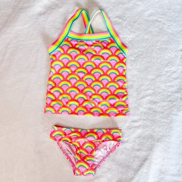 Lands' End Other - ⭐️⭐️SOLD⭐️⭐️ Lands' End Two Piece Tankini Swimsuit | Toddler Girls | 2T